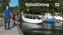 Elmstas första sjösättning.