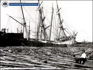 Pensacola efter orkanen 1905.
