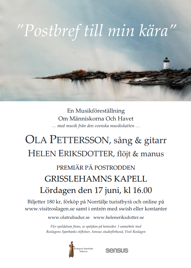 Postrodden över Ålands hav