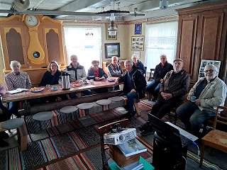 Föredrag på Labbas Hembygdsgård i Storby på Eckerö, Åland 2025.