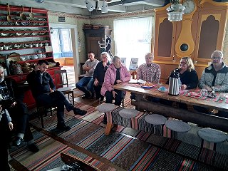 Föredrag på Labbas Hembygdsgård i Storby på Eckerö, Åland 2025.